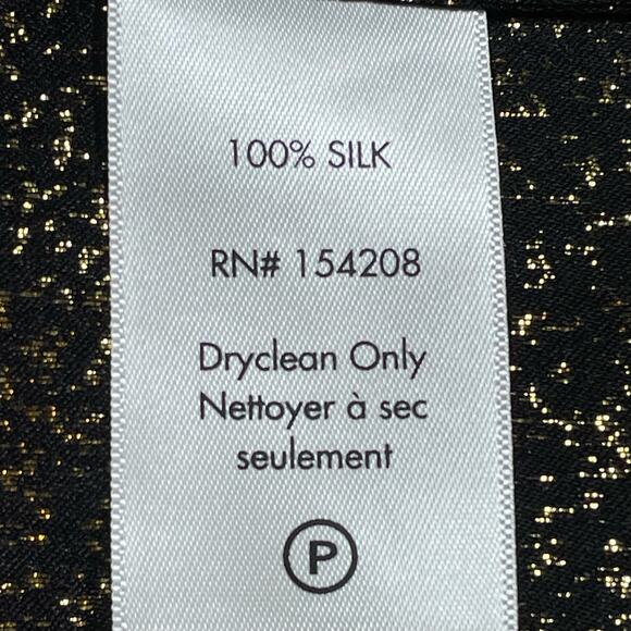 HVN Tender Loving Care NWT Silk Gold Lily Mini Slip Dress XS 0-2 Alexa Chung - Picture 7 of 7